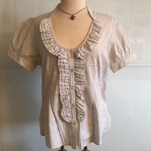 Anthropologie “Odille” brand blouse, size 14